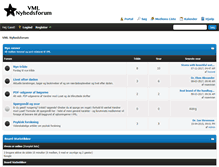 Tablet Screenshot of forum.vandrermodlyset.net